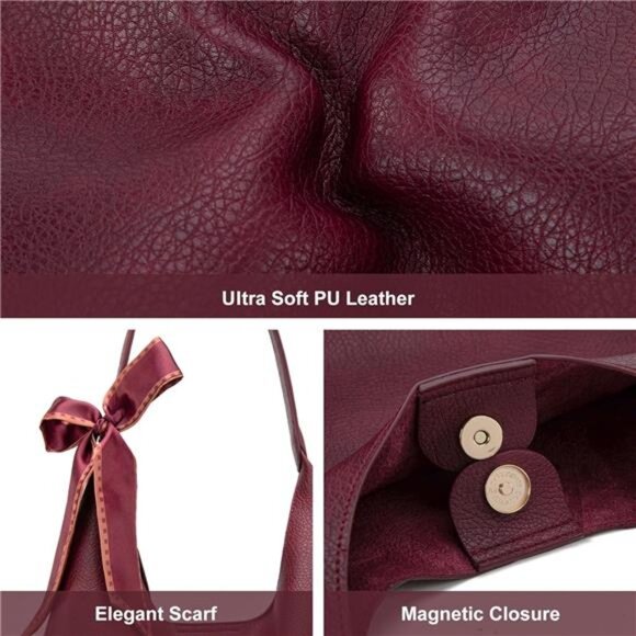 Slouchy Hobo Bag for Women - Picture 3 of 7